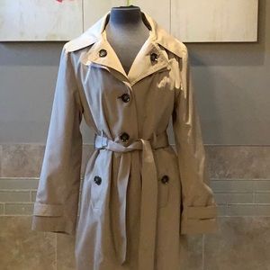 London Fog beige fall jacket size medium